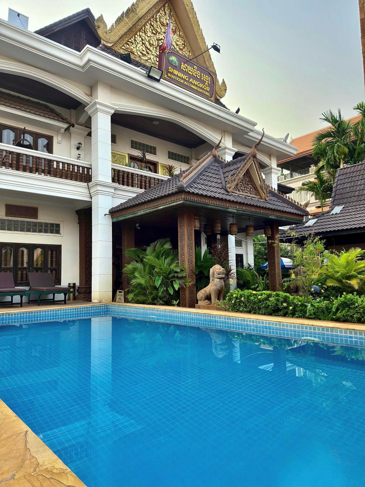 Shining Angkor Boutique Hotel Siem Reap Ngoại thất bức ảnh