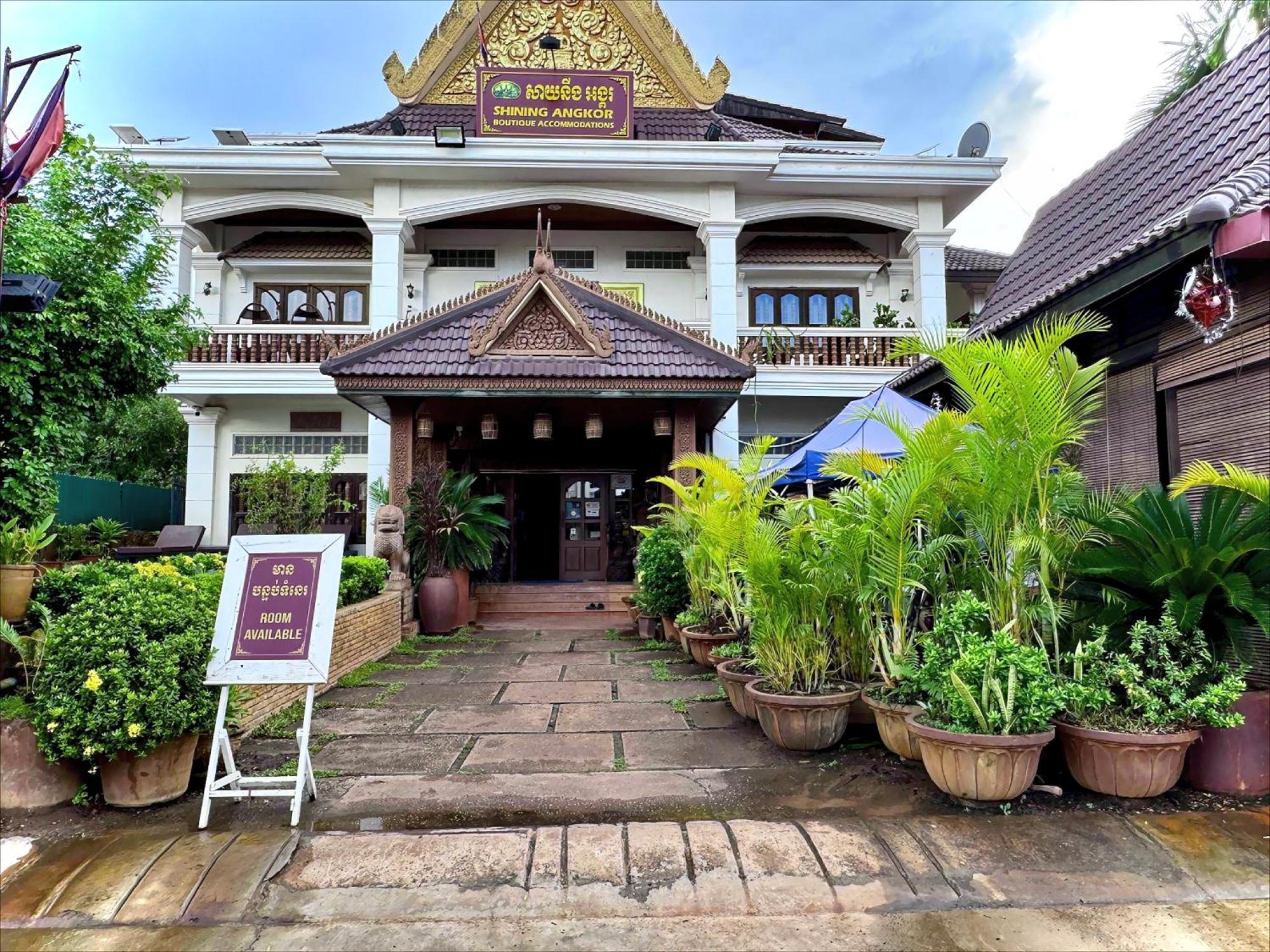 Shining Angkor Boutique Hotel Siem Reap Ngoại thất bức ảnh